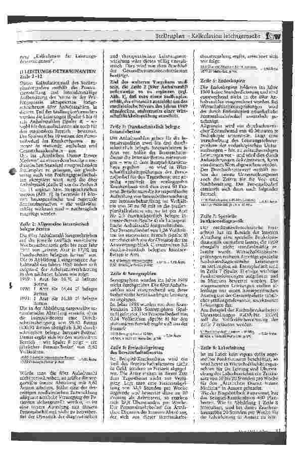 Vorschauseite 6: Stellenplan - Kalkulation leichtgemacht Aus der Praxis für die Praxis