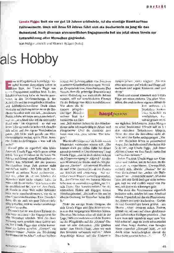 Vorschauseite 2: Eine Lobby als Hobby