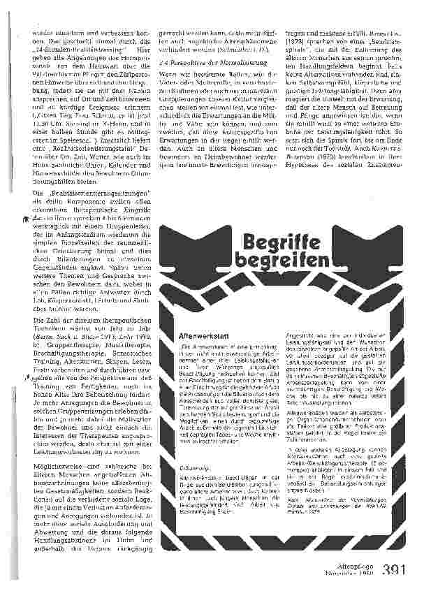 Vorschauseite 3: Wege aus der Resignation (II)