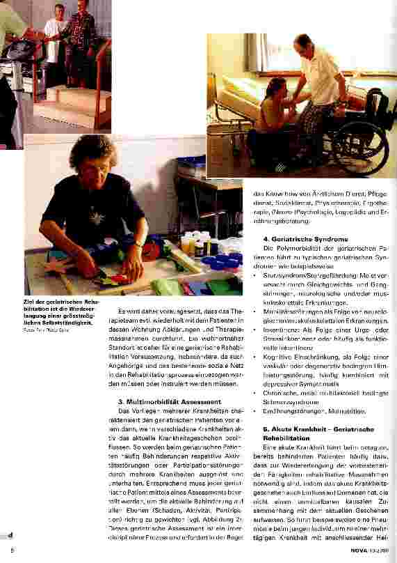 Vorschauseite 3: Geriatrische Rehabilitation