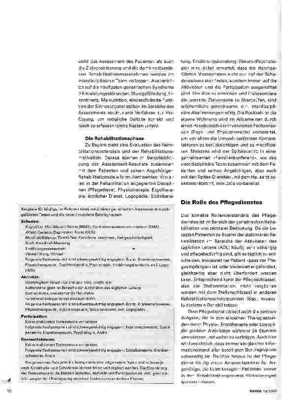 Vorschauseite 5: Geriatrische Rehabilitation