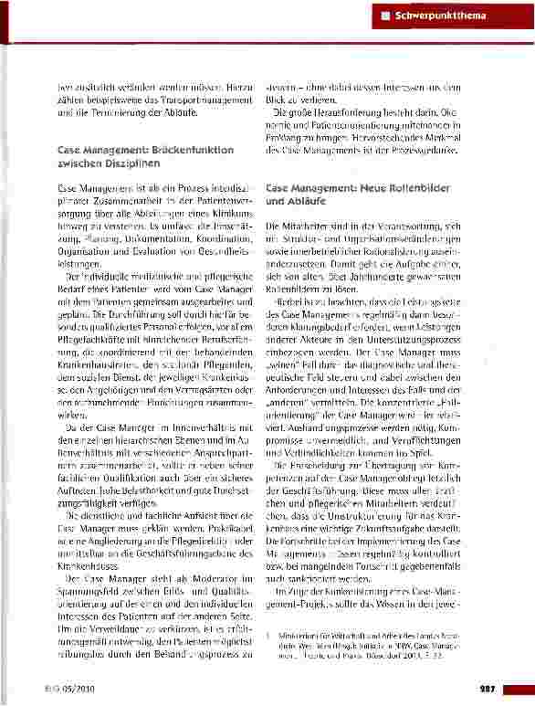 Vorschauseite 4: Case Management - Umsetzungs Strategien für die Praxis