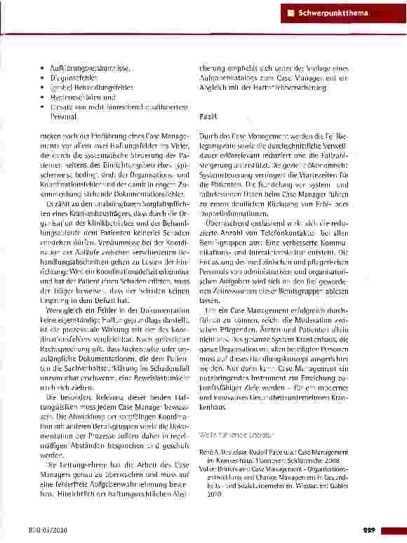 Vorschauseite 6: Case Management - Umsetzungs Strategien für die Praxis