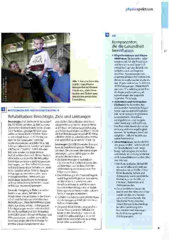 Vorschauseite 2: Ein Plädoyer für die Therapie mit dem Pferd