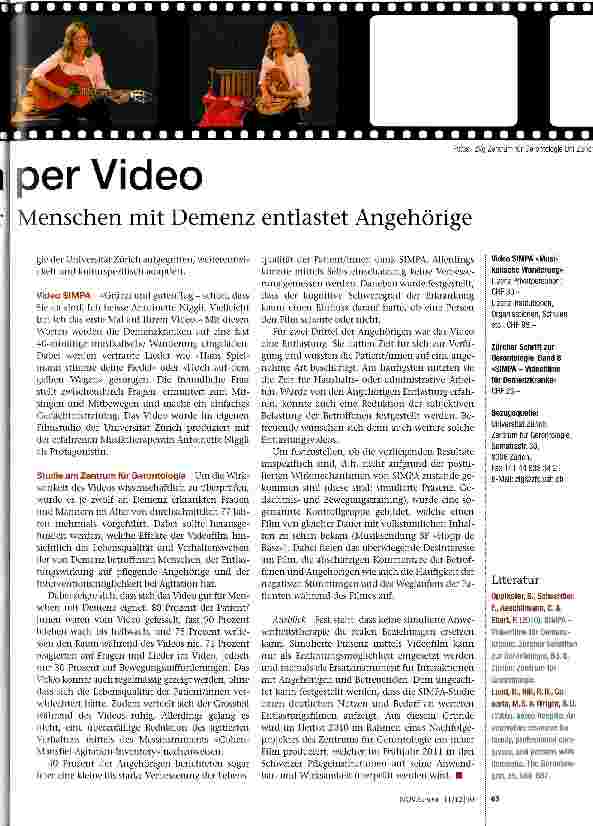 Vorschauseite 2: Grüezizu Bescuh per Video