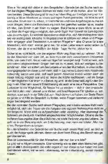 Vorschauseite 3: Altenpflege im Heim - Die Verbesserung der Lebensund Wohnqualität im Altenheim (Teil II)