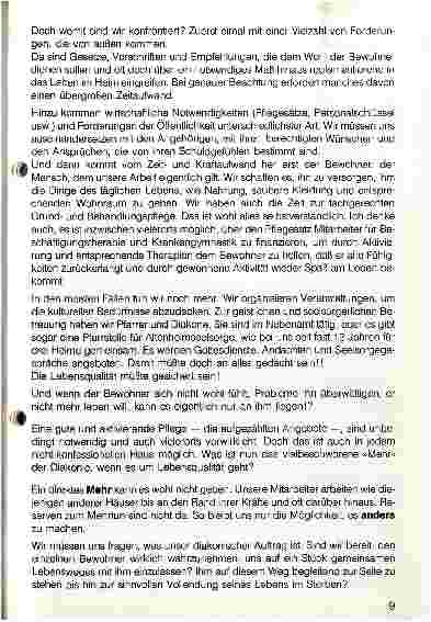Vorschauseite 4: Altenpflege im Heim - Die Verbesserung der Lebensund Wohnqualität im Altenheim (Teil II)