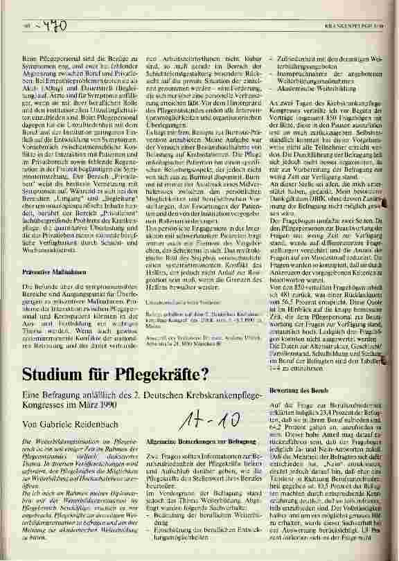 Vorschauseite 4: Belastung der Helfer