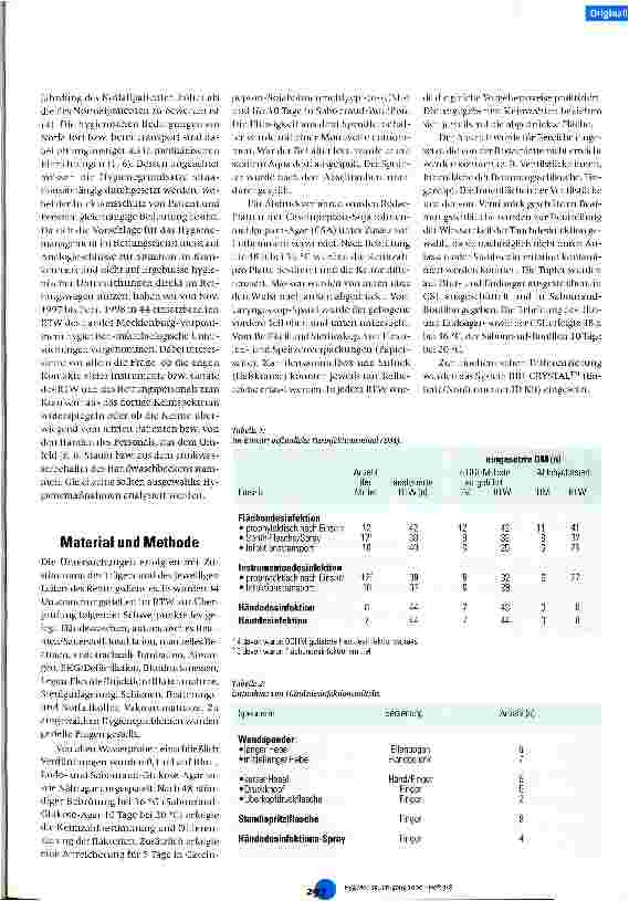 Vorschauseite 2: Mikrobiologische Kontamination und Hygienemaßnahmen in Rettungswagen