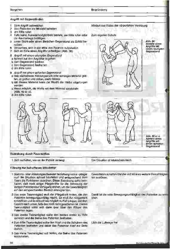 Vorschauseite 4: Stationshandbuch Klinische Krankenpflege - Royal Marsden Hospital 20. Folge: Umgang mit gewalttätigen Patienten