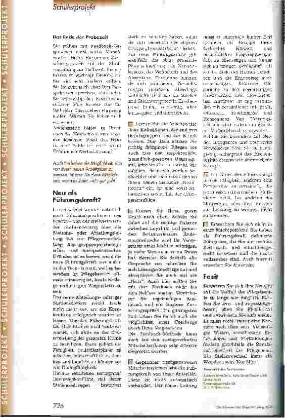 Vorschauseite 3: Neuer Job? - Die ersten 100 Tage