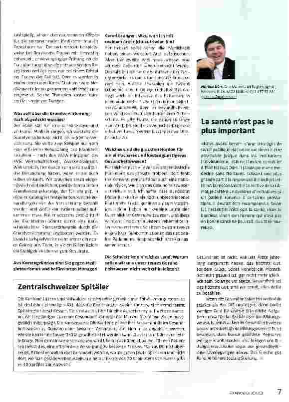 Vorschauseite 2: Gesundheit ist nicht das höchste Gut