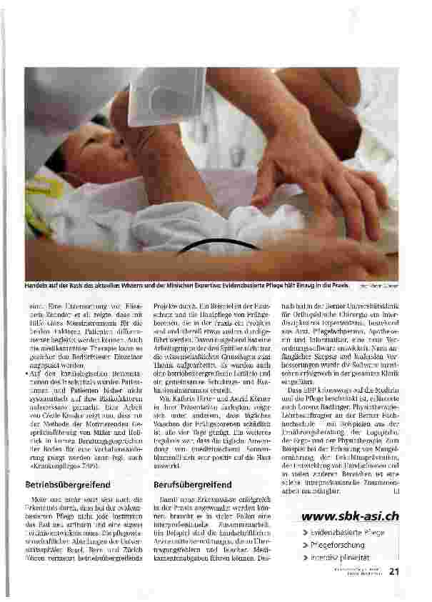 Vorschauseite 3: Wie Wissen in der Praxis Wirkung zeigt