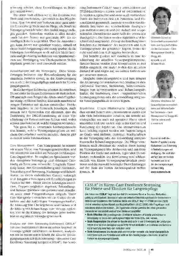 Vorschauseite 2: Wo liegen die Kernkompetenzen eines Heimes?