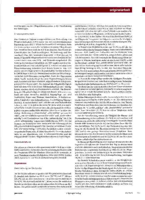 Vorschauseite 3: Einschätzung der Pflegebedürftigkeit von Pflegeheimbewohnern in Tirol mit dem Alternativen Begutachtungsverfahren (ABV) und ein Vergleich zur Pflegegeldeinstufung in Österreich
