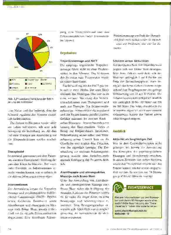Vorschauseite 4: Psychoregulative Massagen und Atemtherapie
