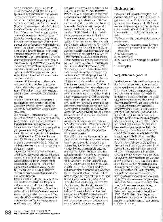 Vorschauseite 5: Legionellenkontaminationen in Warmwassersystemen von Krankenhäusern sowie Altenund Pflegeheimen Literaturrecherche und eigene Untersuchung