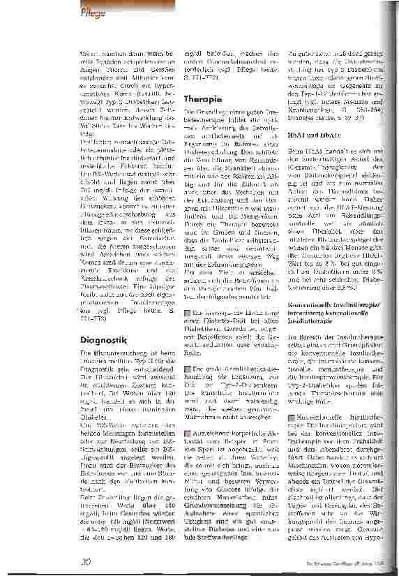Vorschauseite 2: Pflege einer Patientin mit Diabetes mellitus II