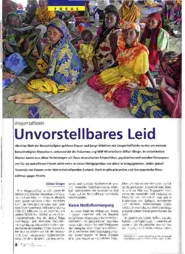 Vorschauseite 1: Unvorstellbares Leid