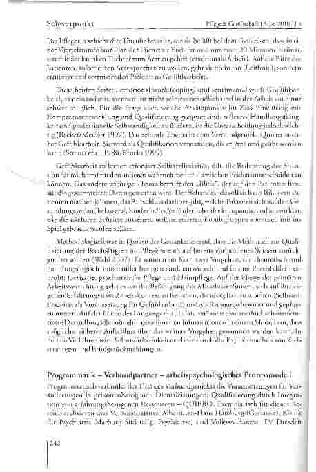Vorschauseite 6: Reflexives Handeln im professions-übergreifenden Dialog - Ein methodologischer Zugang zur Bestimmung des Verlaufspotenzials in Behandlungsverläufen