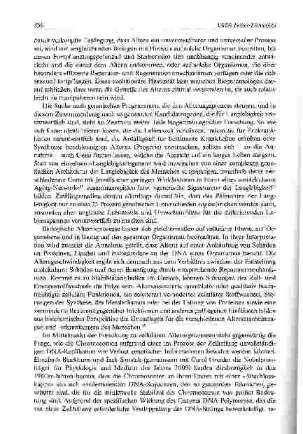 Vorschauseite 6: Biogerontologie und molekulare Medizin