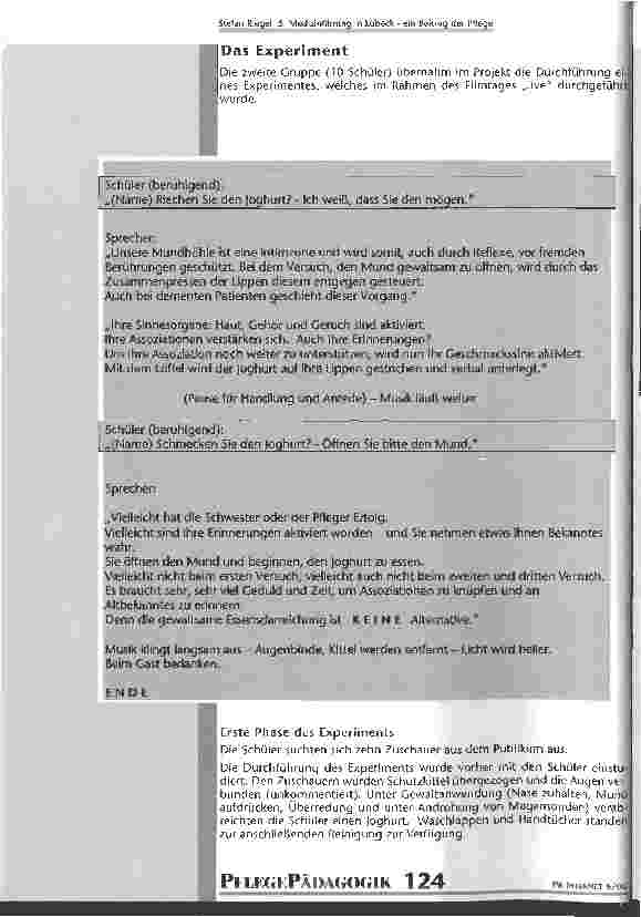 Vorschauseite 4: 5. Medizinfilmtag in Lübeck - ein Beitrag der Pflege