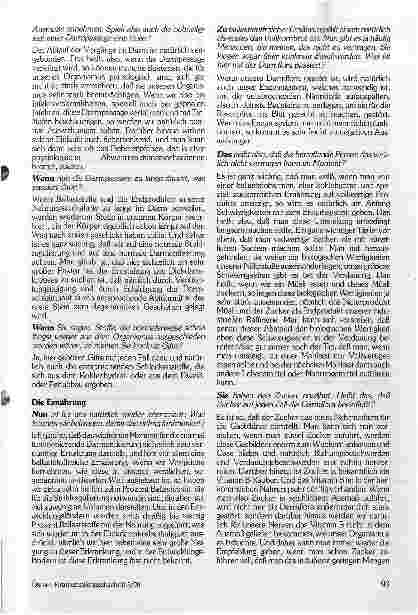 Vorschauseite 2: Abwehrstation Darm - Unsere Darmflora und die Symbioselenkung