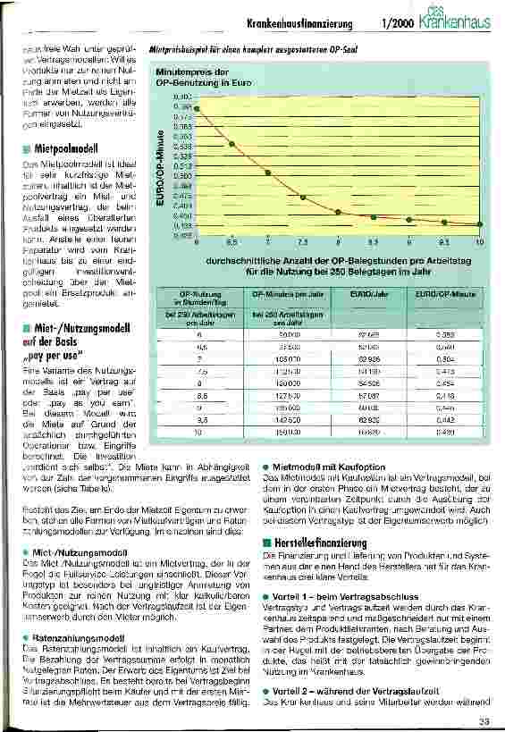 Vorschauseite 3: Private Partnership im öffentlichen Krankenhaus? Investitionsfinanzierung durch Hersteller - Strategie und Umsetzung