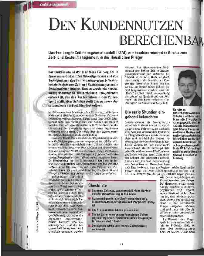 Vorschauseite 1: Den Kundennutzen berechenbar machen