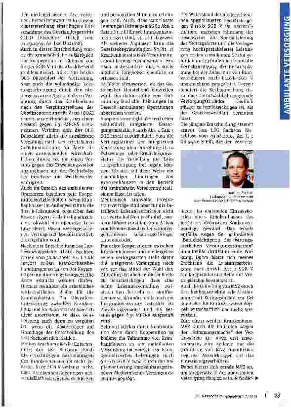 Vorschauseite 2: Das Gesetz gibt den Rahmen vor