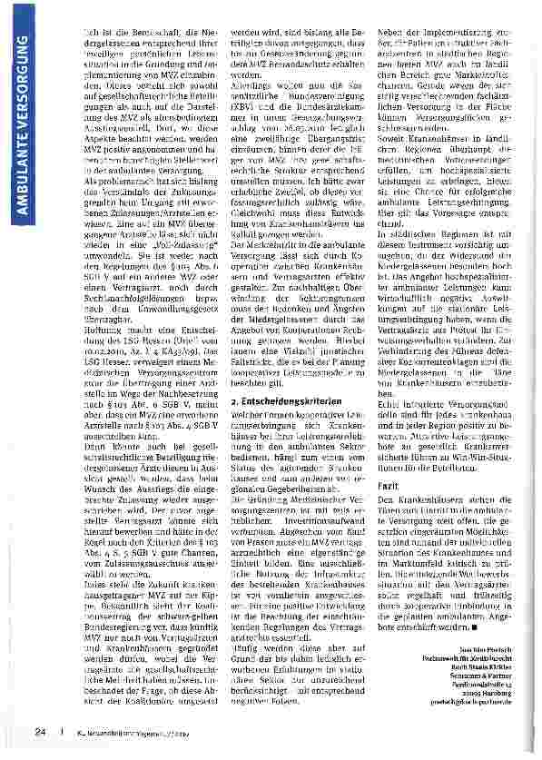 Vorschauseite 3: Das Gesetz gibt den Rahmen vor