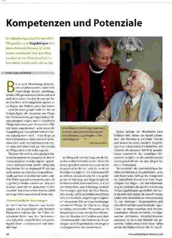 Vorschauseite 1: Kompetenzen und Potenziale