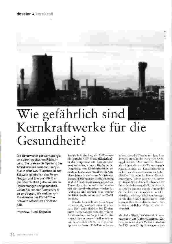 Vorschauseite 1: Gesundheit?