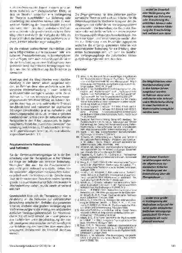 Vorschauseite 2: Kriterien zur Indikation einer stationären psychosomatischen Behandlung (III)