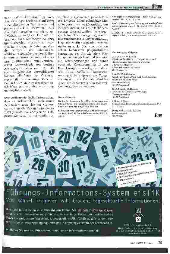 Vorschauseite 5: Kalkulation von herzchirurgischen Fallpauschalen Aktuelle Studie überprüft die bundesweiten Bewertungsrelationen