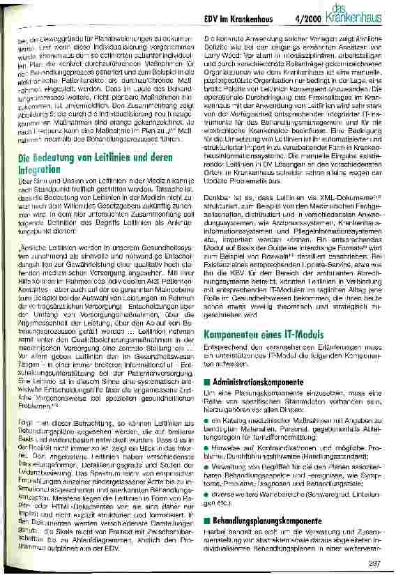 Vorschauseite 4: IT-gestütztes Behandlungsmanagement