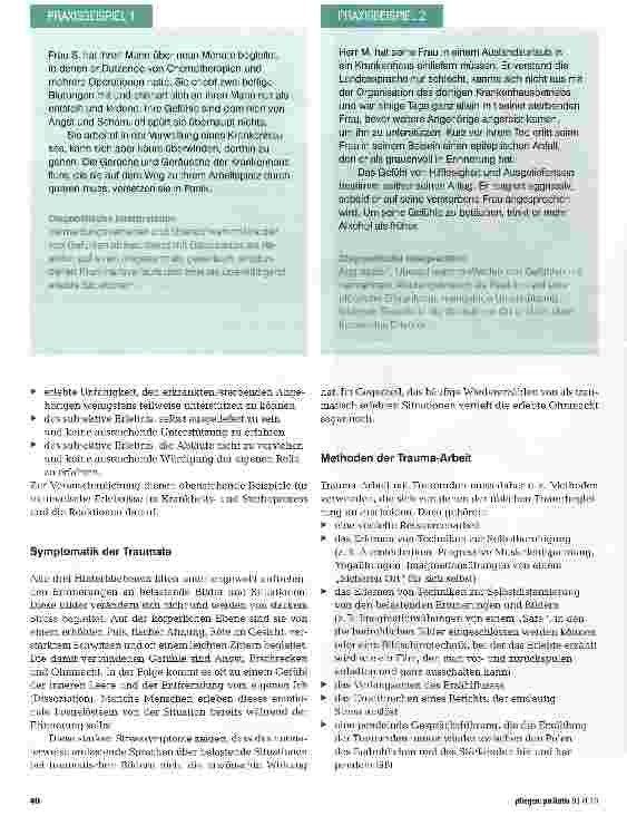 Vorschauseite 3: Trauma-Arbeit mit Trauernden