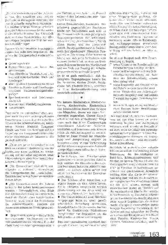 Vorschauseite 2: Vorbereitung auf das Alter?
