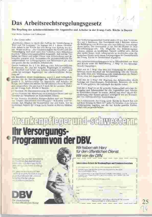 Vorschauseite 1: Das Arbeitsrechtsregelungsgesetz