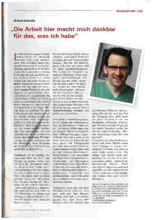 Vorschauseite 2: Und immer wieder Abschied