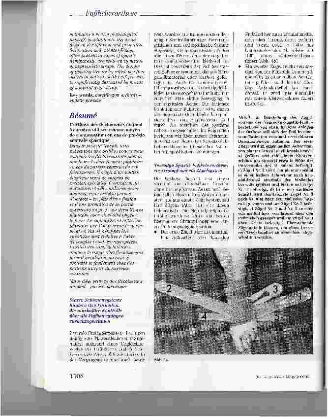 Vorschauseite 2: Neurodyn-Spastik-Fußheberorthese eine Möglichkeit zur Kompensation zentraler Fußheberparesen