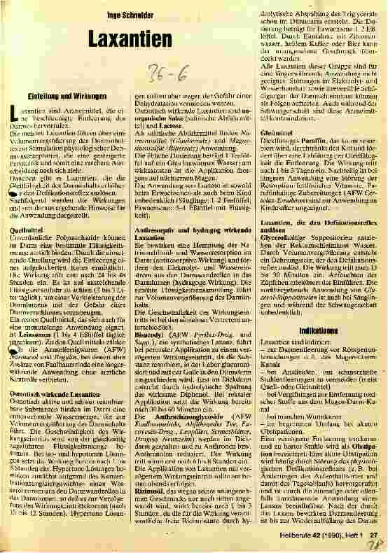 Vorschauseite 1: Laxantien