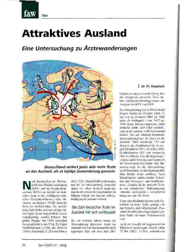 Vorschauseite 1: Attraktives Ausland