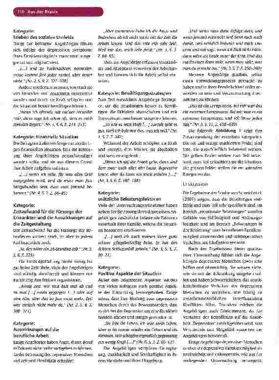 Vorschauseite 5: Belastungen der Familienangehörigen depressiver Menschen
