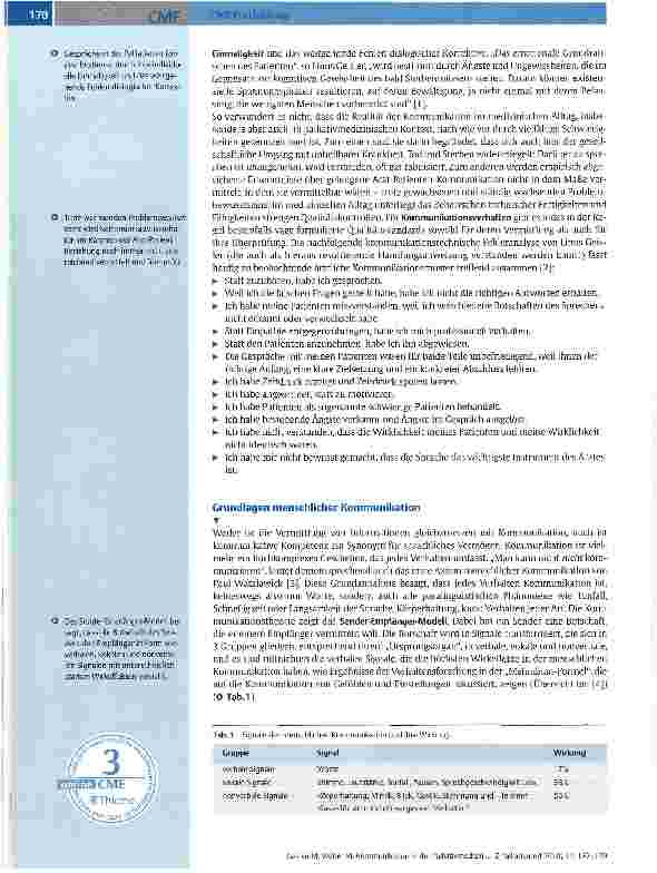 Vorschauseite 2: Kommunikation in der Palliativmedizin