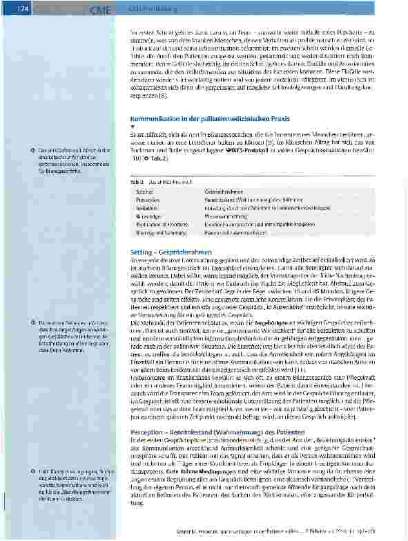 Vorschauseite 6: Kommunikation in der Palliativmedizin