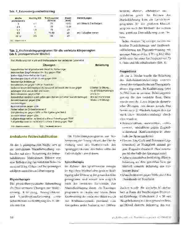 Vorschauseite 3: Rehabilitation nach Weber-CFraktur