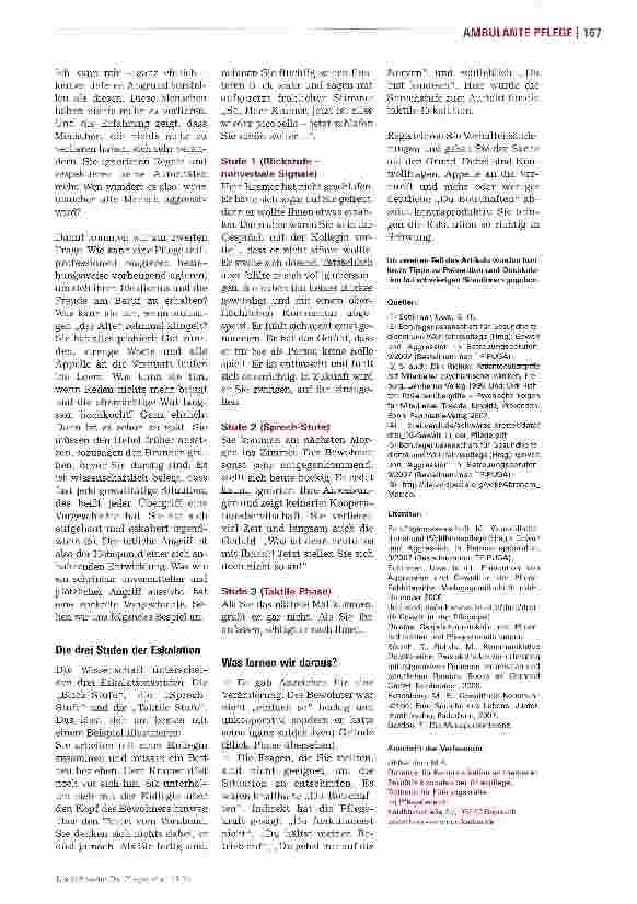 Vorschauseite 3: Aggressionen im Pflegealltag richtig einschätzen