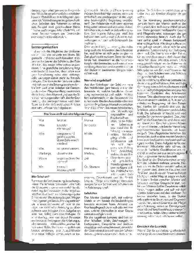Vorschauseite 3: Praxisanleitung in der Gemeindeund Altenpflege - 1. Teil