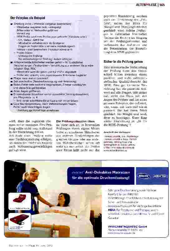 Vorschauseite 4: Fit für die MDK-Prüfung